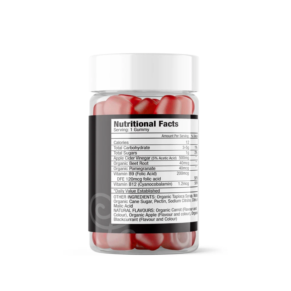 Bedowell Keto+ ACV Gummies - Suitable for Vegans 1 Month Supply - Image 3 of 4