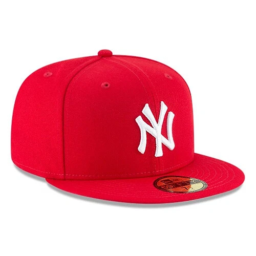 Red cheap yankees hat