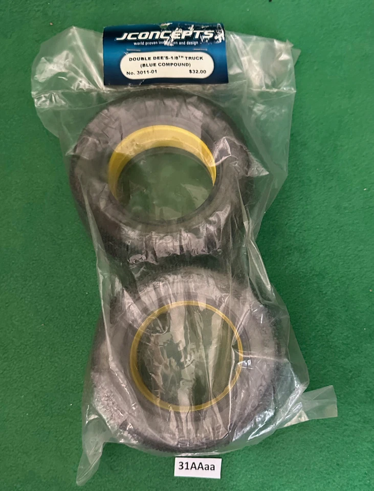 Jconcepts Double Dee's 1/8th R/C Truck Tires No. 3011-01 SET OF 4 TIRES. - Image 2 of 4