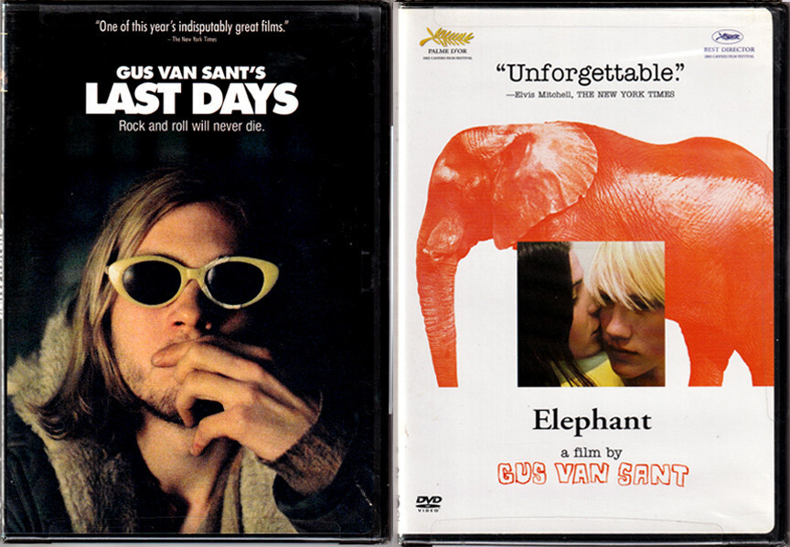 2 DVD Gus Van Sant LAST DAYS Kurt Cobain + ELEPHANT Alex