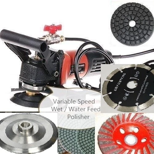 Wet Polisher Grinder Cutter Lapidary saw buff 27 1 Marble quartz Granite ceramic