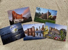 5 Mixed Postcards Of Leigh Lancashire, Greater Manchester, Wigan