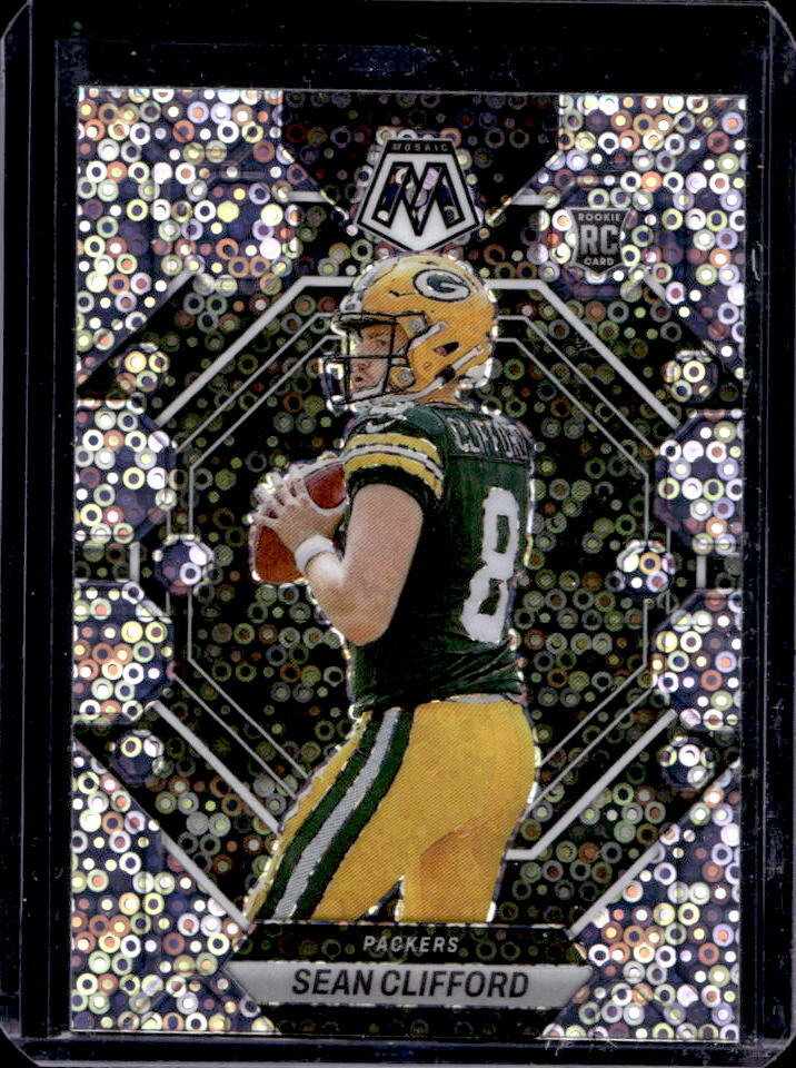 2023 Panini Mosaic Sean Clifford Silver No Huddle RC #361