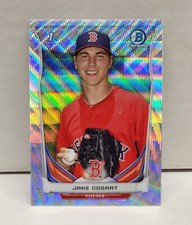 JAKE COSART 2014 Bowman Chrome SILVER WAVE REFRACTOR ~ #'d 25/25 ~ RED SOX