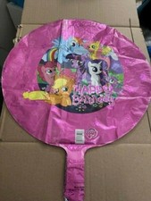 18" MY LITTLE PONY Round Happy Birthday Party Decoration Balloon New  