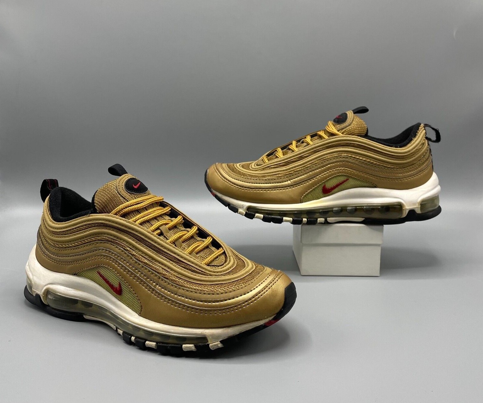 Nike Air Max OG QS Metallic Gold Bullet Size 5Y Women&#039;s 6.5 Shoes 918890-700 | eBay