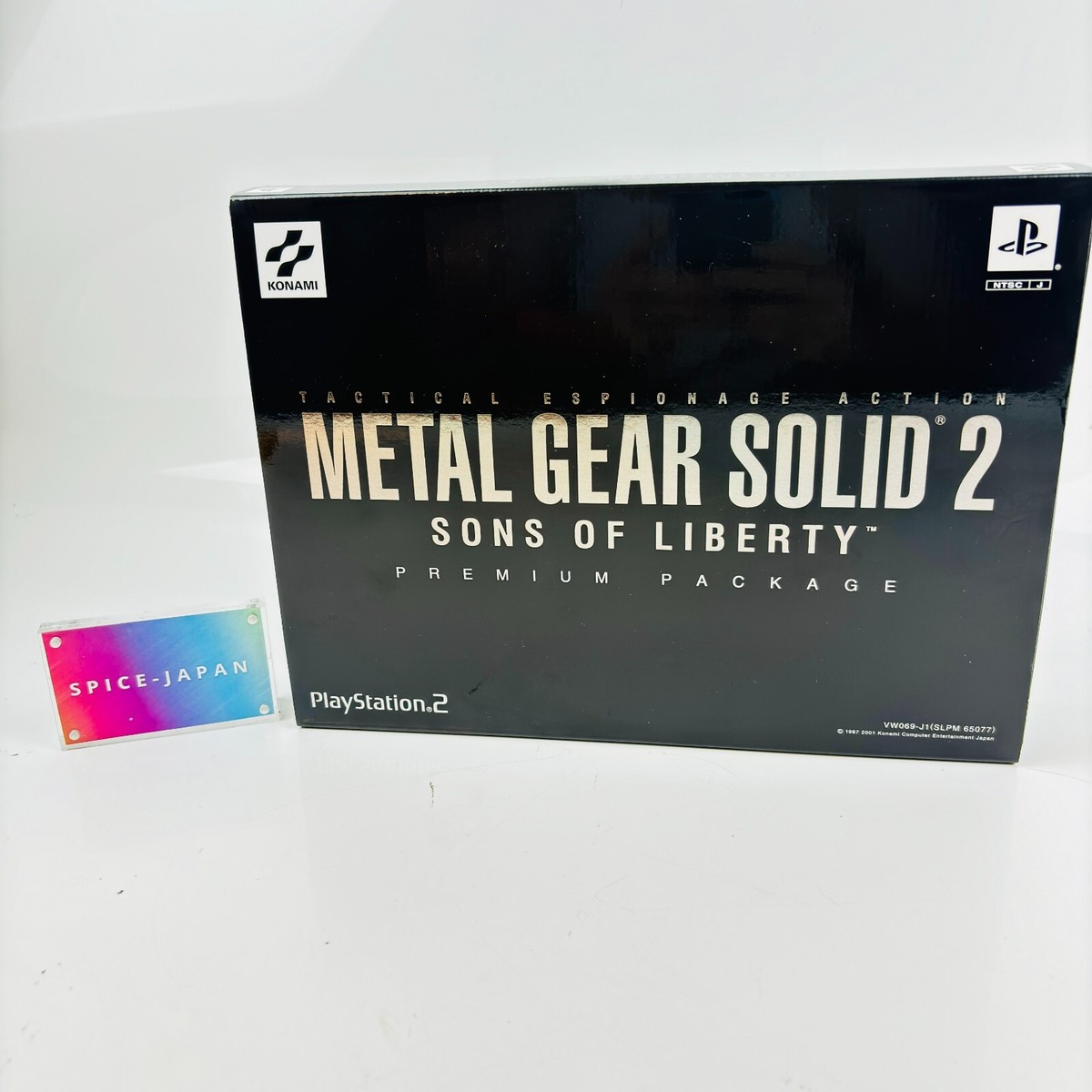 PS2 Metal Gear Solid 2 Sons of Liberty Premium Package Japan Games