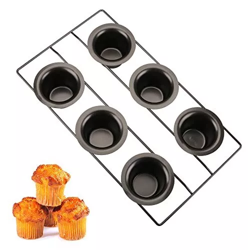 Buy Deep stainless steel muffin tins