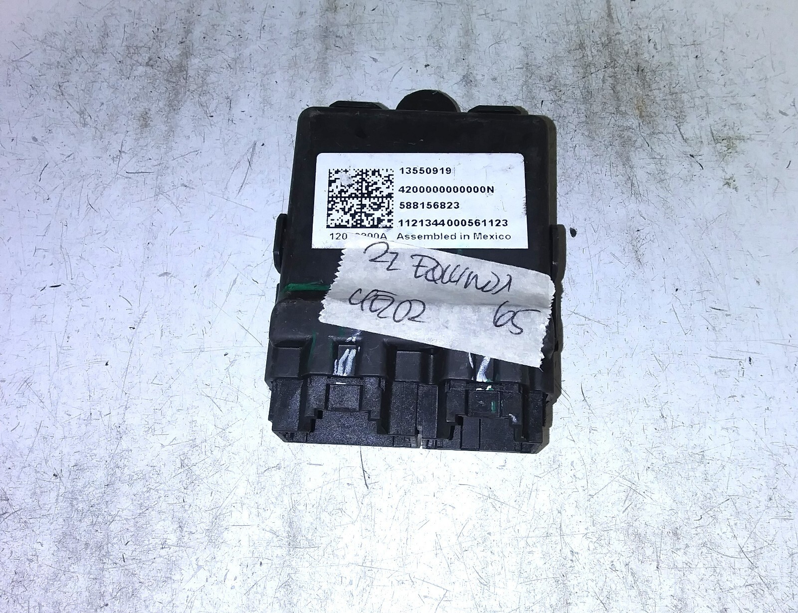 13550919 Chevy Equinox 2022 heated seat control module | eBay 