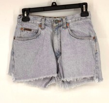 Vintage Calvin Klein Cutoff Jean Shorts Light Wash Size 3 Made in USA