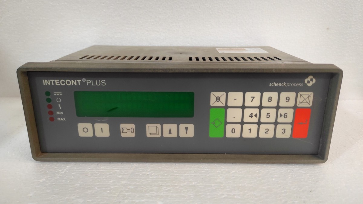 SCHENCK PROCESS VEG 20612 / VDB 20600 INTECONT PLUS CONTROLLER #2