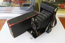 Kodak Brownie Autographic No.2 Folding Camera VGC Complete With Original Box