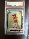2024 Donruss Optic - Bo Nix 🔥 Emoji SSP Rated Rookie #209 Broncos PSA 9 Mint