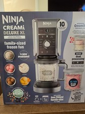 Ninja CREAMi Deluxe XL 10-in-1 Ice Cream and Frozen Drink Maker NC501UK