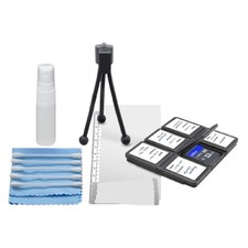 iZONIX Deluxe Starter Kit Camera Camcorders 6 Piece Memory Card Case