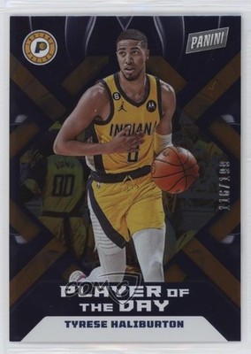 2022-23 Panini Player of the Day Orange /199 Tyrese Haliburton #48 1b6k