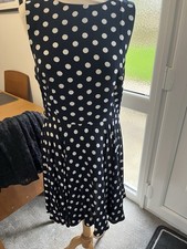 Joseph Ribkoff Vintage 60s Navy And White Mini Dress