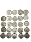24‑Coin Kennedy Half Dollar Lot – Mixed Dates – 40% Silver – $12 Face Value
