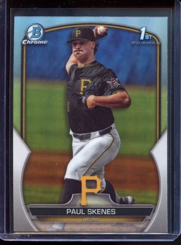 2023 Bowman Draft Paul Skenes - 1st Chrome Prospect Refractor #BDC-14