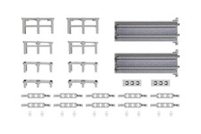 Kato USA, Inc. N Double Track Incline Basic Pier Set