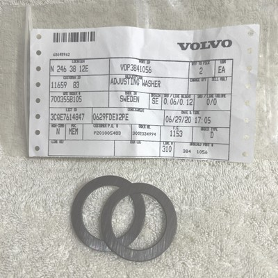 #ad #ad Volvo Penta Part Number 3841056 Adjusting Washer $19.95