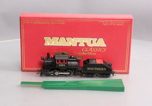 Interruptor de vapor Mantua 389003 escala HO Southern 0-6-0 Goat con licitación #1561 LN/caja | Condition: Used
