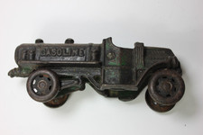 Antique Arcade A. C. Williams Cast Iron Gasoline Tanker Truck 5" for restoration