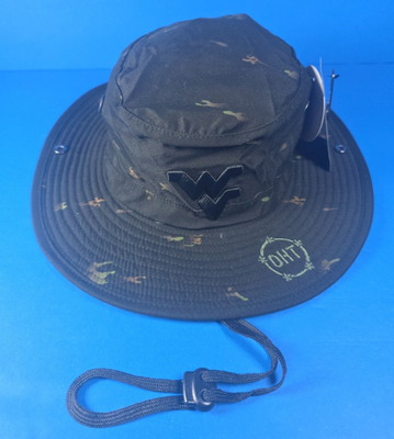 #ad West Virginia Mountaineers Hat OHT Top of the World Camo American Flag $13.99