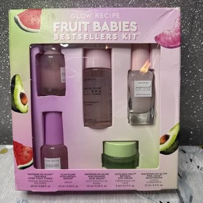 NIB Glow Recipe Original Fruit Babies Bestseller Kit