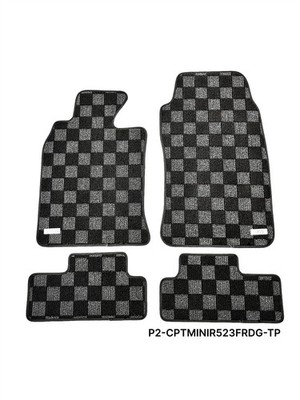 P2M for Mini Cooper R52 Vert 04-08 R53 2dr 02-06 Race Front Rear Floor Carpets