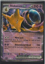 Alakazam ex 065/165 Scarlet & Violet 151 Double Rare Holo