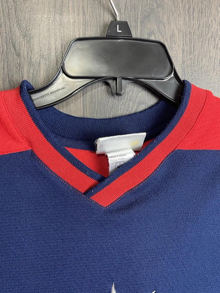 Camiseta deportiva de hockey vintage de los New York Rangers Eric Lindros #88 juvenil cosida grande Foto 3 de 4