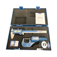 Digital Caliper Micrometer Set Metric / Imperial By Dasqua 2210-8202