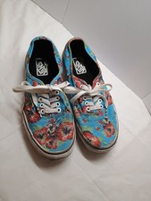 Zapatos Vans X Star Wars Auténticos YODA ALOHA con Cordones Originales Talla 7.5M/9 Mujer
