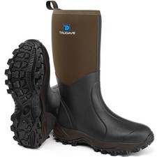 Trudave Rubber Boots for Men & Women with Steel Shank, Mens Rain Boots Waterp...