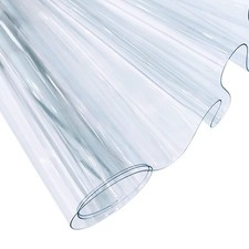 30x135cm Transparent PVC Vinyl, 0.4mm Neon Solid Color 30x135cm,