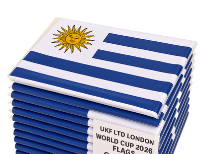 Großhandel 50x 5x3ft Uruguay Flaggen - WM 2026 / Banderas Uruguay Copa 2026