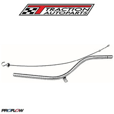 Proflow Transmission Dipstick, Steel, Chrome, TH350, 27 in. Length, Each