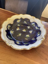 Echt Kobalt Servierteller Groß