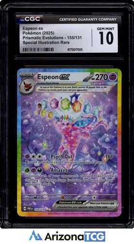 Espeon ex graded CGC 10 for sale on eBay