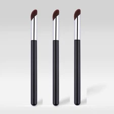 3Pcs Pro Foundation Makeup Brush Flat Top Kabuki for Blending Liquid Cream New