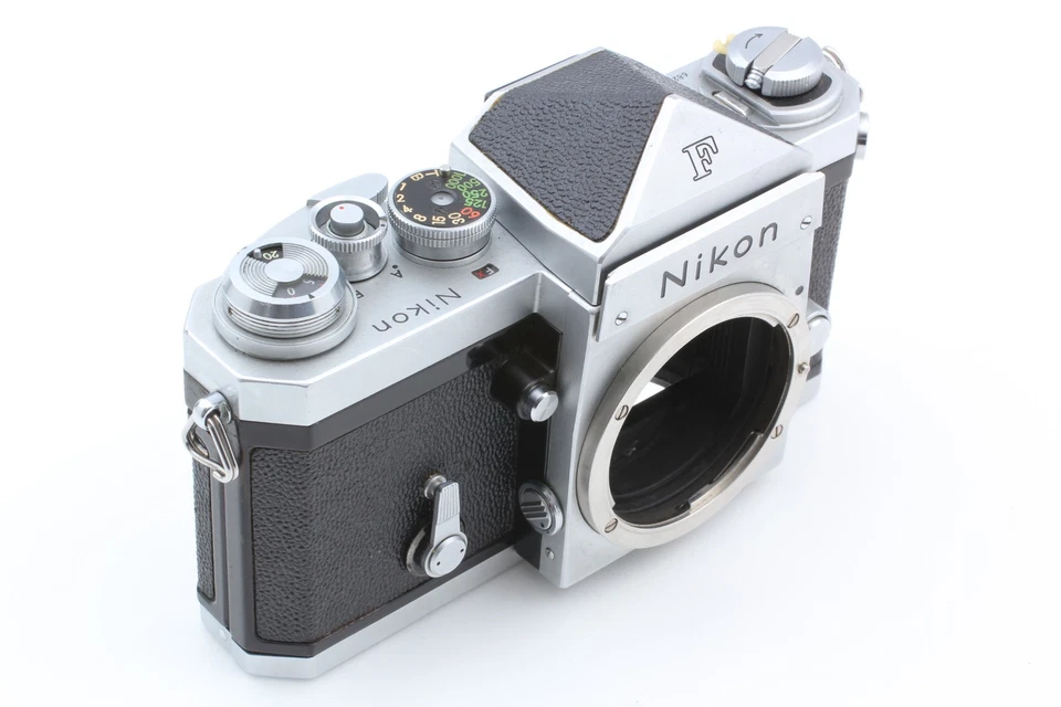 [Exc+5] Câmera Nikon F Eyelevel Selenium Meter iii NIKKOR-S 35mm f2.8 JAPÃO - Imagem 4 de 4