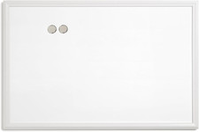 Farmhouse Board, Dry Erase White Board with White Frame, Office Supplies, Includ