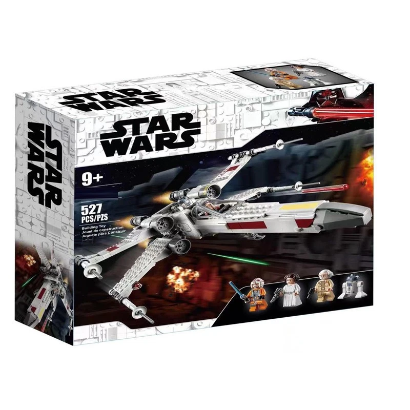 Star Wars Luke Skywalker X Wing Fighter Building Blos For Kids Perfect Gift
