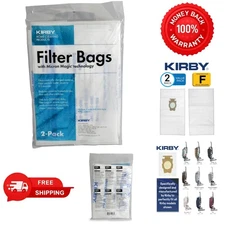 HEPA Filter Bags 2-Pack | Universal Fit for Kirby F-Style & Twist-Style