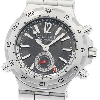 BVLGARI Diagono Professional DP42SGMT GMT date Automatic Men's Watch_933943