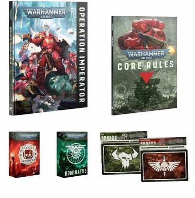 Warhammer 40k 11th Ed Operation Imperator, Rules, Dominatus, Chapter Approved, +
