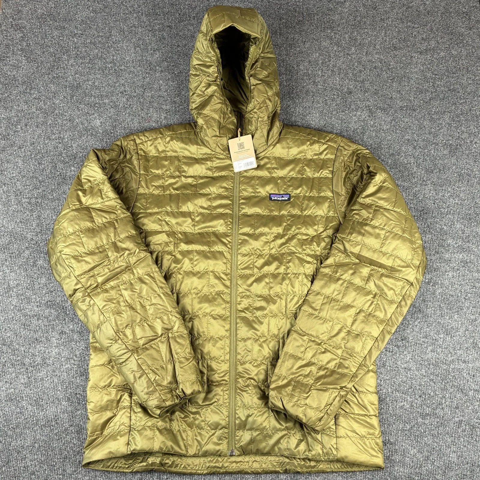 Patagonia Nano Puff Hoody Mens XL Pond Green NWT Puffer Jacket 84223 FA25