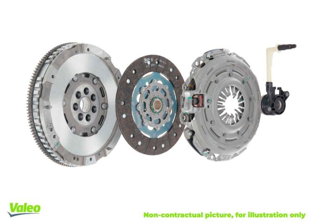 KIT COMPLETO FRIZIONE + VOLANO + CUSCINETTO VALEO PER DACIA DUSTER 1.5 Dci