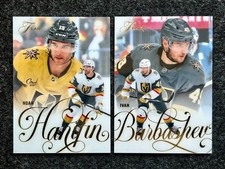 2025-26 UD Flair Hockey Noah Hanifin Ivan Barbashev #138 #140 Golden Knights